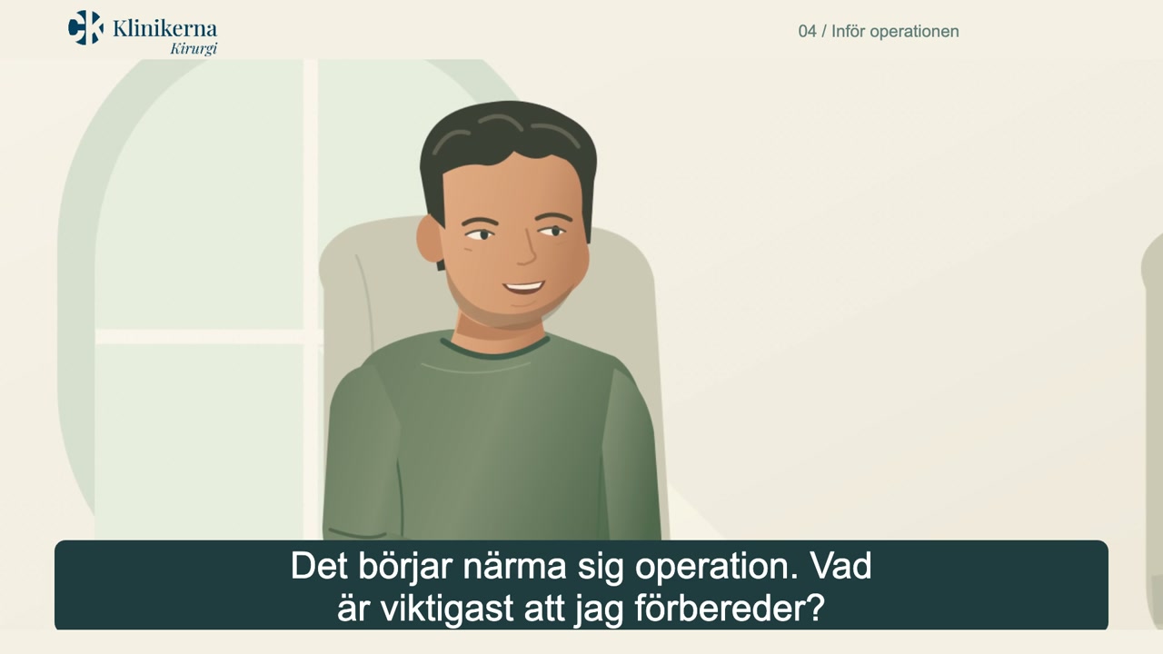 Omslag till filmen Hur förbereder jag mig inför operationen?