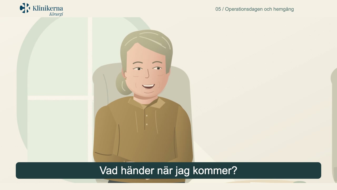 Omslag till filmen Operationsdagen och hemgången – vad händer?